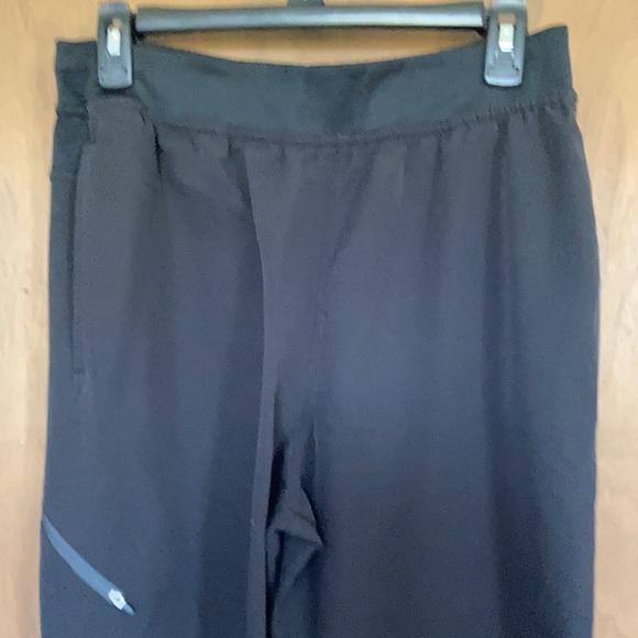 💜$5ifbundle3 champion black jogger pant with zipper details men's size M - Picture 8 of 16